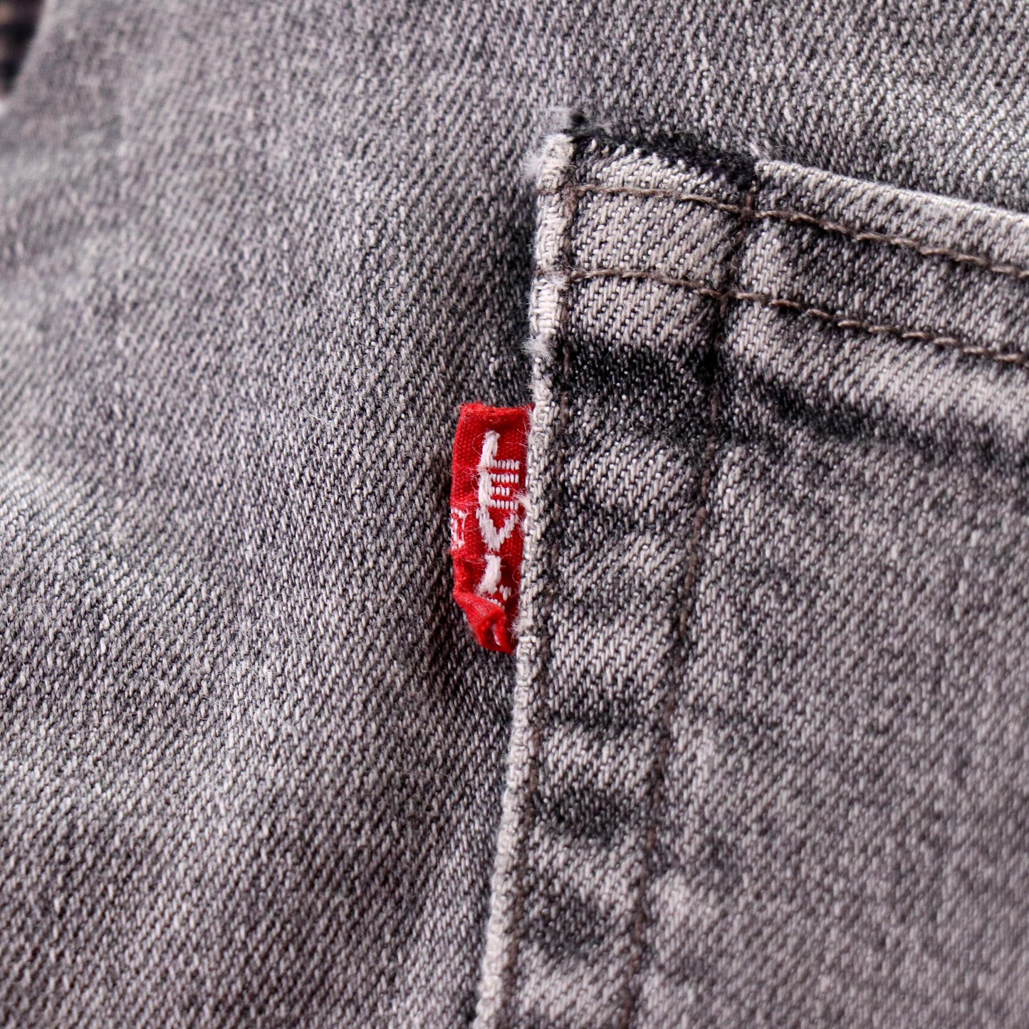 Levi's Red Tab W30 L30 Skinny Tight-Fitting Grey Denim Jeans