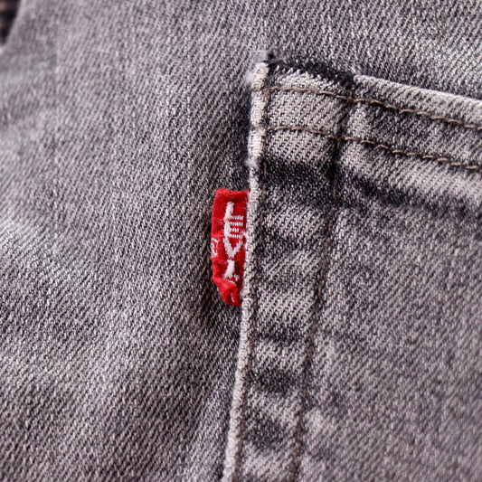 Levi's Red Tab W30 L30 Skinny Tight-Fitting Grey Denim Jeans