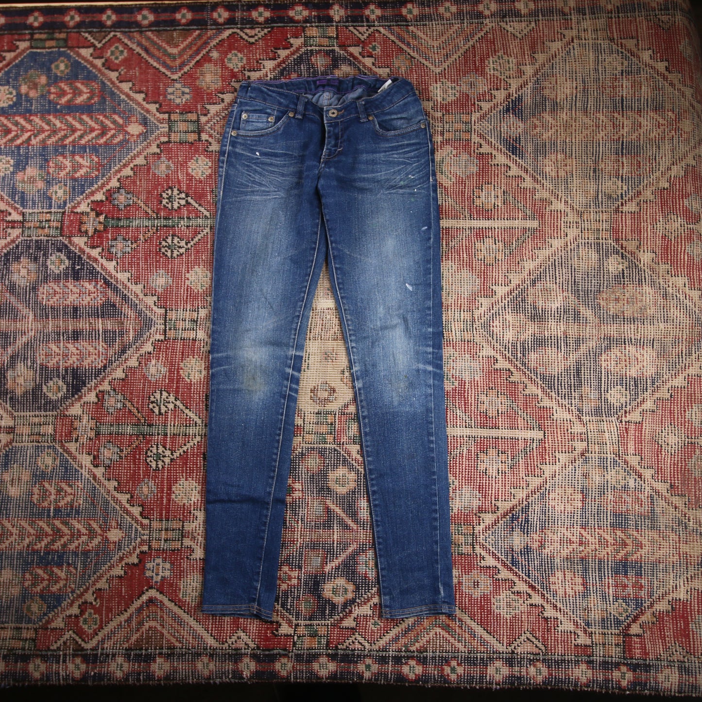 Levi's W28 L30 Skinny Blue Denim Jeans
