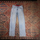 Levi's 514 W26 L28 Straight Leg Blue Denim Jeans