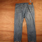 Levi's 505 Red Tab W36 L29 Straight Leg Regular Fit Classic Ripped Style Blue De