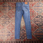 Levi's 519 Red Tab W28 L30 Slim Blue Denim Jeans