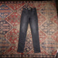 Levi's 311 Capital E W24 L28 Skinny Black Denim Jeans