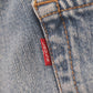 Levi's 505 Red Tab W28 L29 Straight Leg Regular Fit Blue Denim Jeans