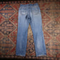 Wrangler W30 L31 Straight Leg Loose Fit Blue Denim Jeans
