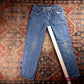 Wrangler W32 L31 Straight Leg Blue Denim Jeans