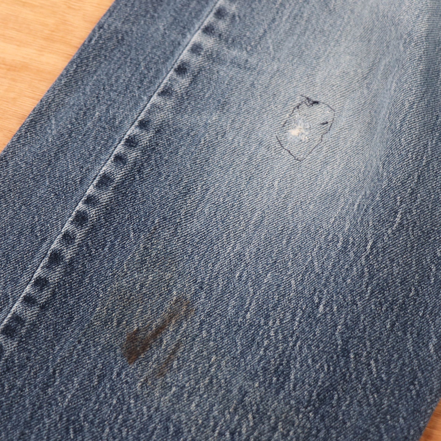 Levi's 508 Red Tab W34 L28 Tapered Leg Regular Fit Blue Denim Jeans