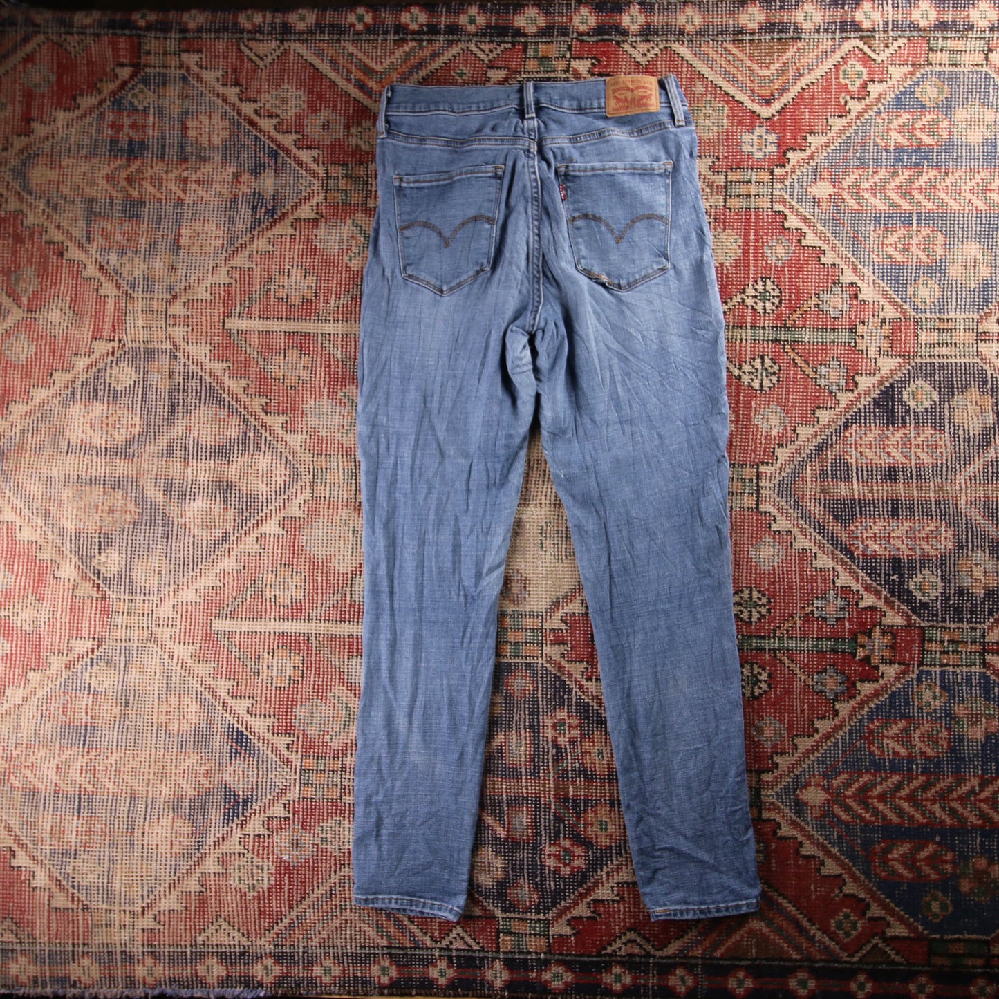 Levi's 311 Red Tab W30 L30 Skinny Blue Denim Jeans