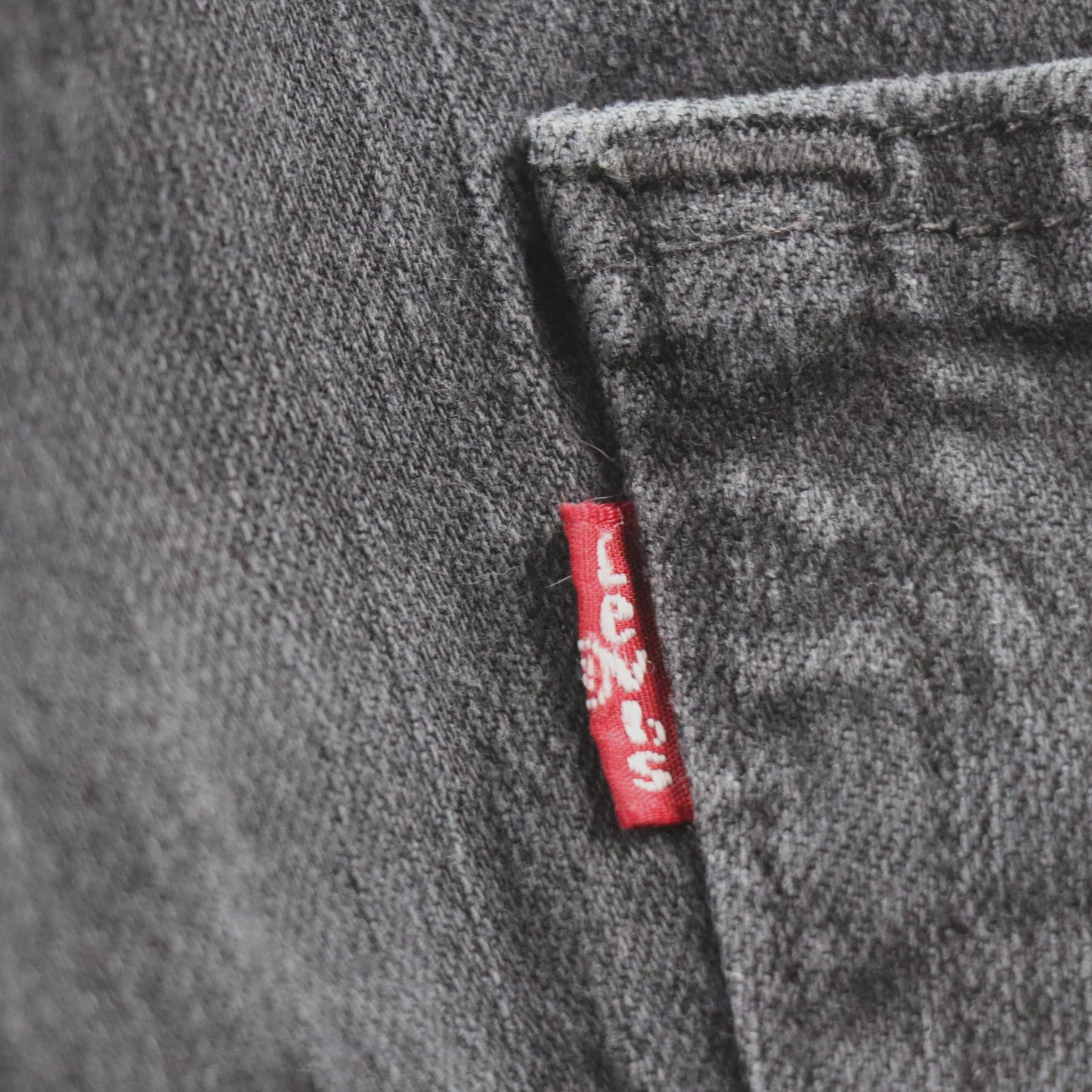 Levi's Red Tab W30 L27 Slim Straight Fit Grey Denim Jeans