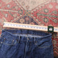 Levi's 513 Red Tab W34 L29 Straight Leg Slim Fit Blue Denim Jeans