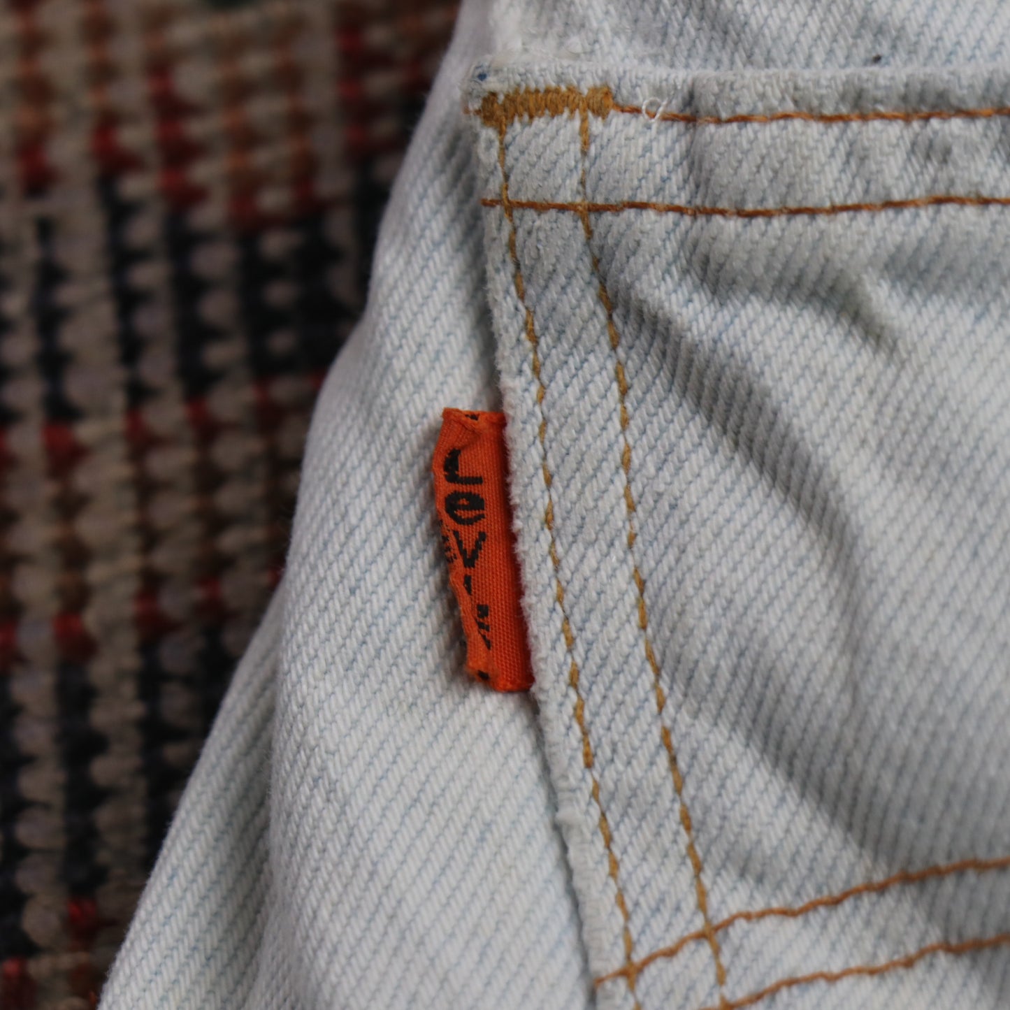 Levi's Orange Tab W30 L30 Blue Denim Jeans