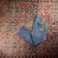 Levi's 505 Red Tab W38 L27 Straight Leg Regular Fit Blue Denim Jeans