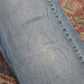 Wrangler W34 L32 Straight Leg Relaxed Fit Blue Denim Jeans
