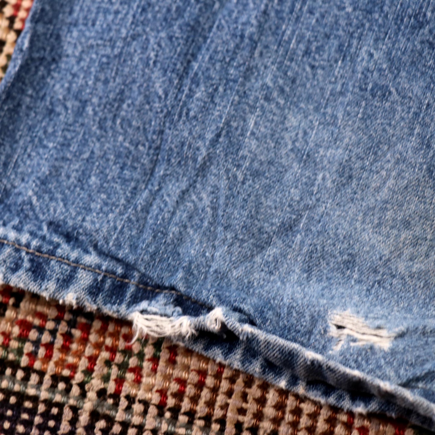 Wrangler W32 L30 Relaxed Blue Denim Jeans