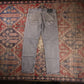 Levi's 508 W34 L26 Tapered Leg Regular Fit Grey Denim Jeans