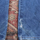 Wrangler W34 L30 Straight Leg Relaxed Fit Blue Denim Jeans