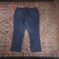 Lee W42 L26 Straight Leg Relaxed Fit Blue Denim Jeans