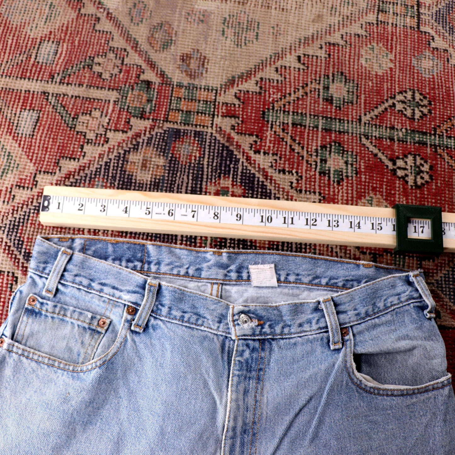 Levi's 560 W34 L31 Comfort Fit Blue Denim Jeans