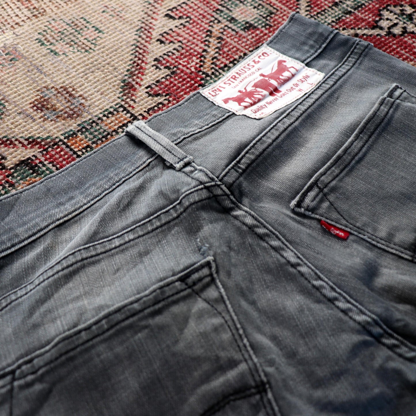 Levi's W30 L29 Slim Fit Grey Denim Jeans