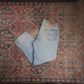Levi's W42 L31 Tapered Leg Loose Fit Classic Ripped Style Blue Denim Jeans