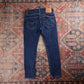 Levi's 512 Red Tab W32 L28 Tapered Leg Slim Fit Blue Denim Jeans