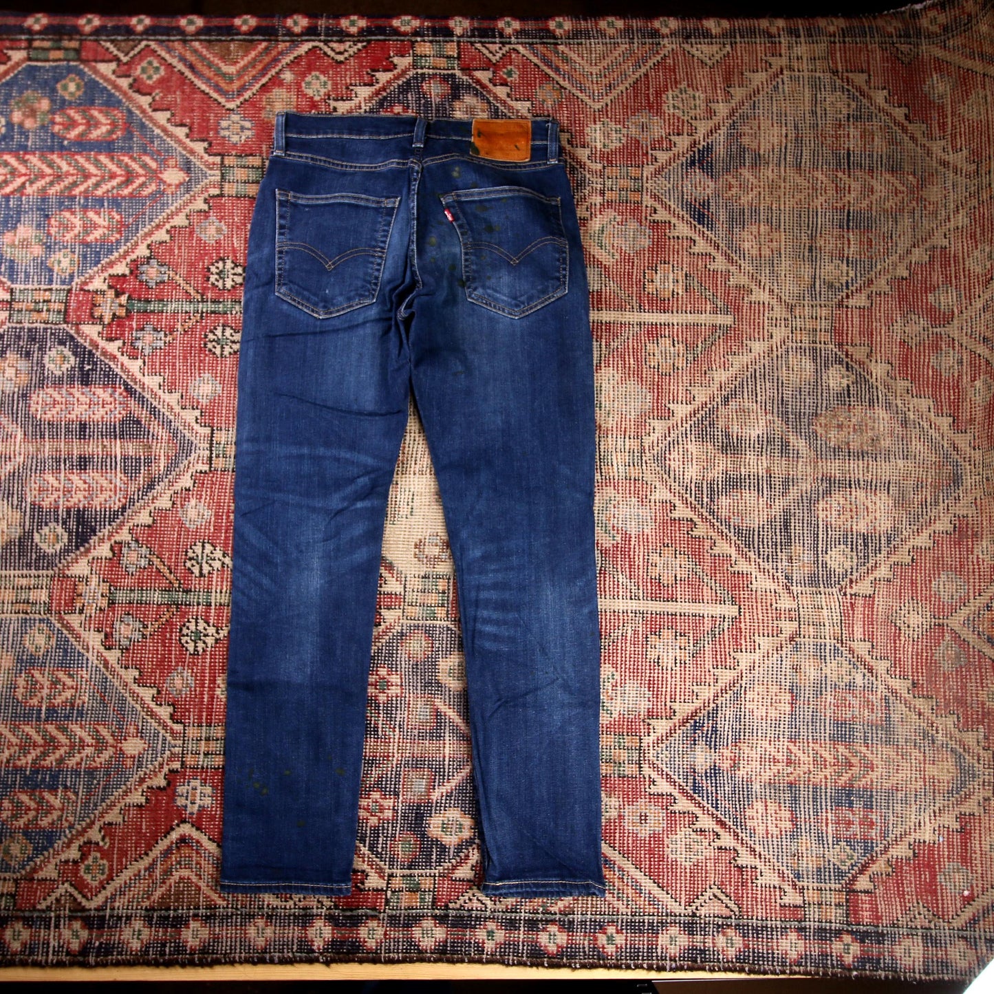Levi's 512 W28 L28 Tapered Leg Slim Fit Blue Denim Jeans