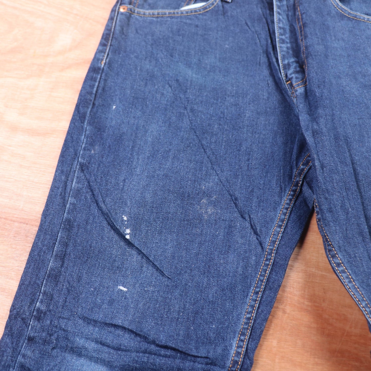 Levi's 505 Red Tab W32 L30 Straight Leg Regular Fit Blue Denim Jeans