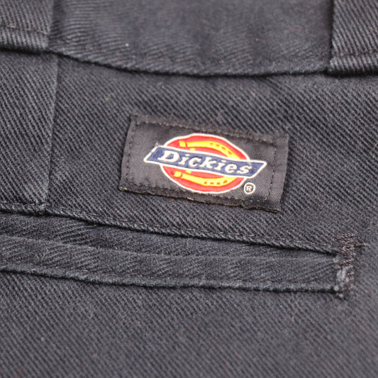 Dickies W32 L29 Straight Leg Blue Cotton Blend Trousers