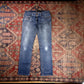 Levi's W28 L29 Skinny Blue Denim Jeans