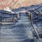 Levi's W28 L26 Skinny Classic Ripped Style Blue Denim Jeans