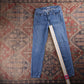 Levi's 711 Red Tab W30 L30 Skinny Blue Denim Jeans