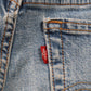Levi's 514 Red Tab W30 L30 Straight Leg Blue Denim Jeans