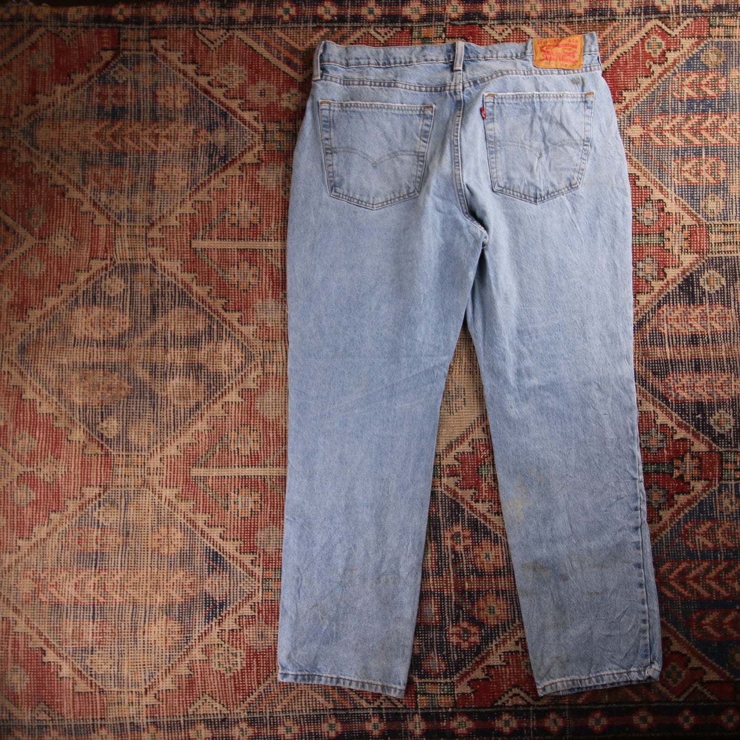 Levi's 541 Red Tab W24 L30 Tapered Leg Blue Denim Jeans
