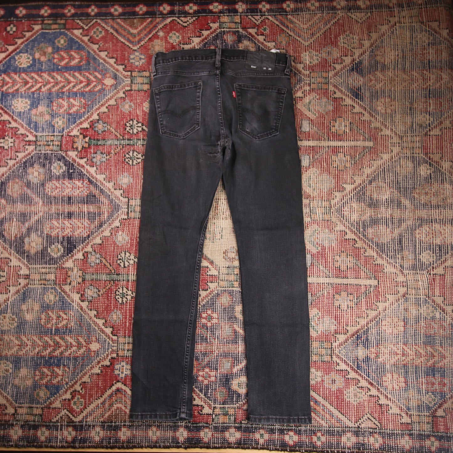Levi's 510 W30 L28 Skinny Black Denim Jeans