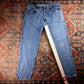 Wrangler W36 L31 Relaxed Blue Denim Jeans
