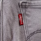 Levi's 712 Red Tab W28 L29 Slim Grey Denim Jeans