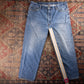 Levi's 550 Red Tab W30 L30 Tapered Leg Relaxed Fit Blue Denim Jeans