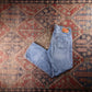 Levi's 569 Red Tab W36 L32 Straight Leg Loose Fit Classic Ripped Style Blue Deni
