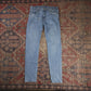 Levi's 512 W30 L30 Tapered Leg Slim Fit Blue Denim Jeans