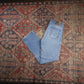 Wrangler W34 L30 Straight Leg Loose Fit Blue Denim Jeans