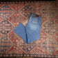 Wrangler W36 L29 Straight Leg Blue Denim Jeans