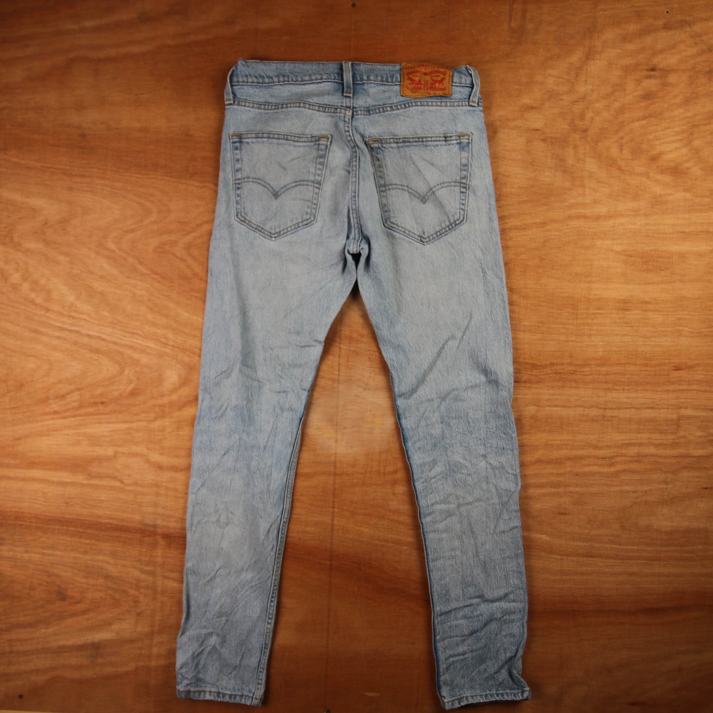 Levi's 511 Red Tab W30 L30 Slim Fit Blue Denim Jeans