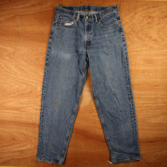 Levi's 560 Red Tab W34 L30 Comfort Fit Blue Denim Jeans