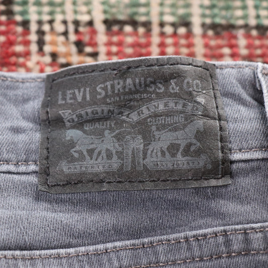 Levi's 311 Black Tab W32 L30 Skinny Grey Denim Jeans