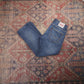 Levi's W34 L28 Straight Leg Blue Denim Jeans
