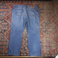 Dickies W44 L29 Straight Leg Loose Fit Blue Denim Jeans