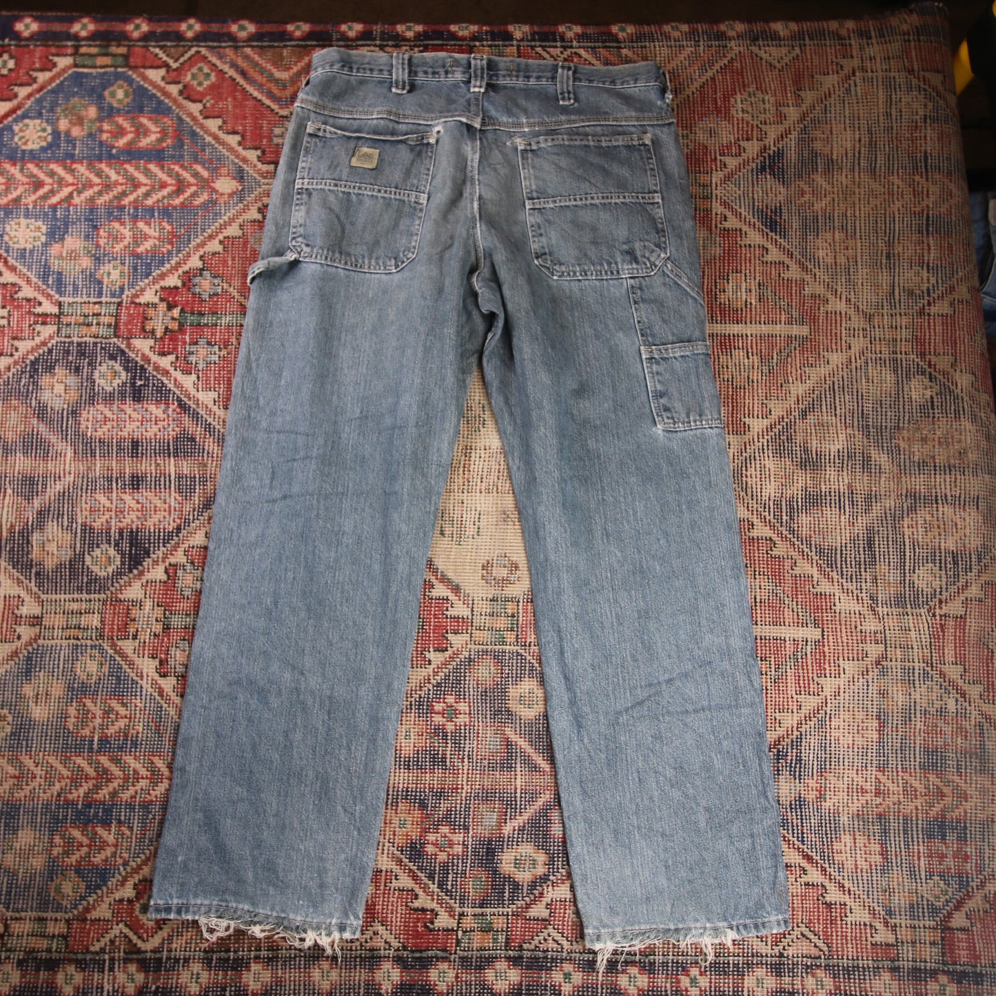 Lee W36 L29 Carpenter Blue Denim Jeans