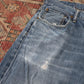 Levi's 509 W36 L27 Relaxed Classic Ripped Style Blue Denim Jeans