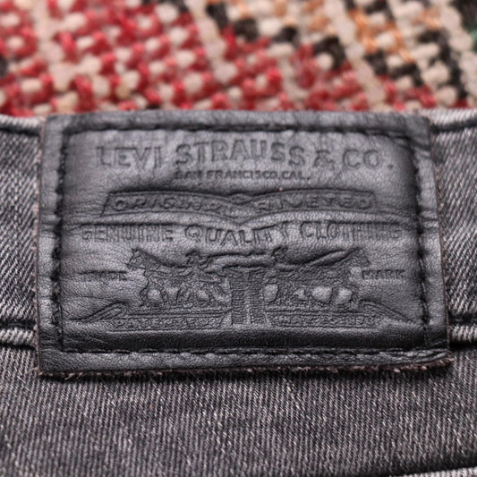 Levi's 720 W30 L28 Skinny Grey Denim Jeans