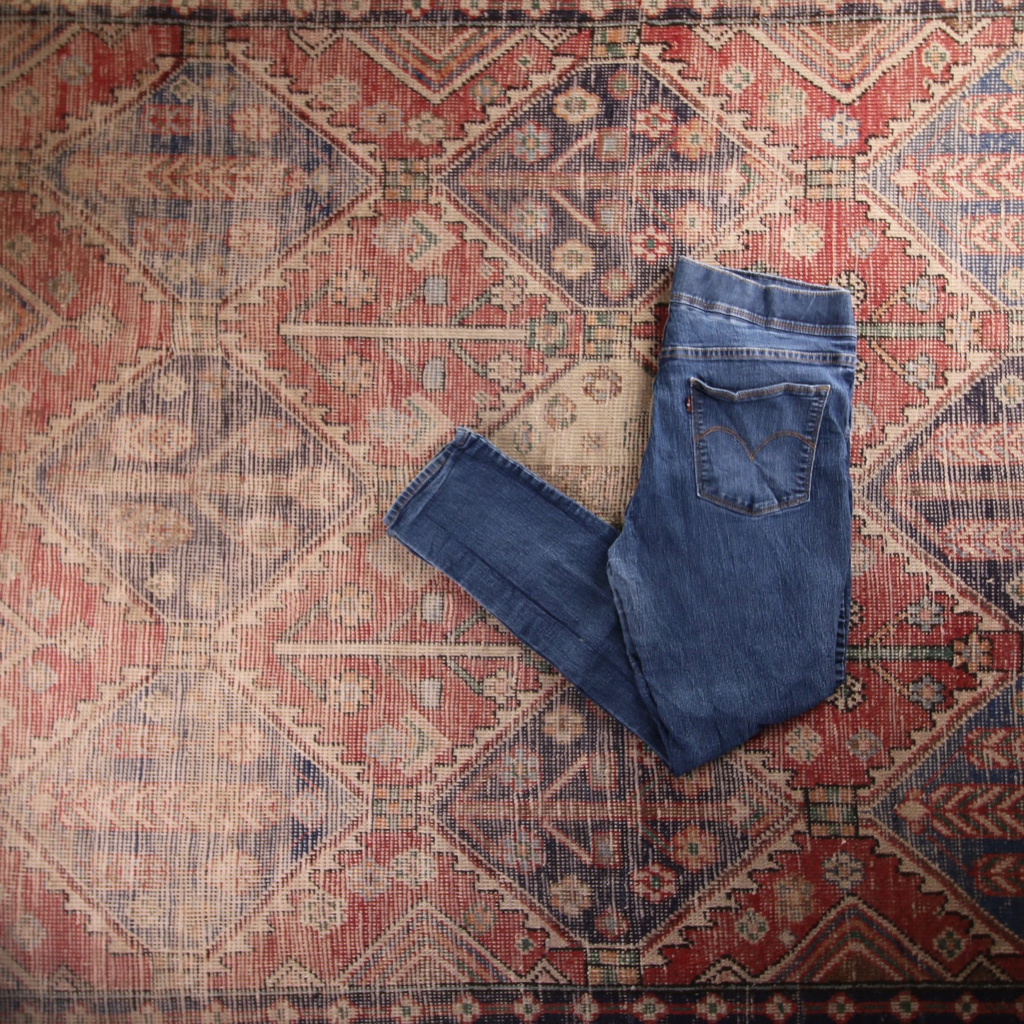 Levi's W28 L28 Skinny Blue Denim Jeans